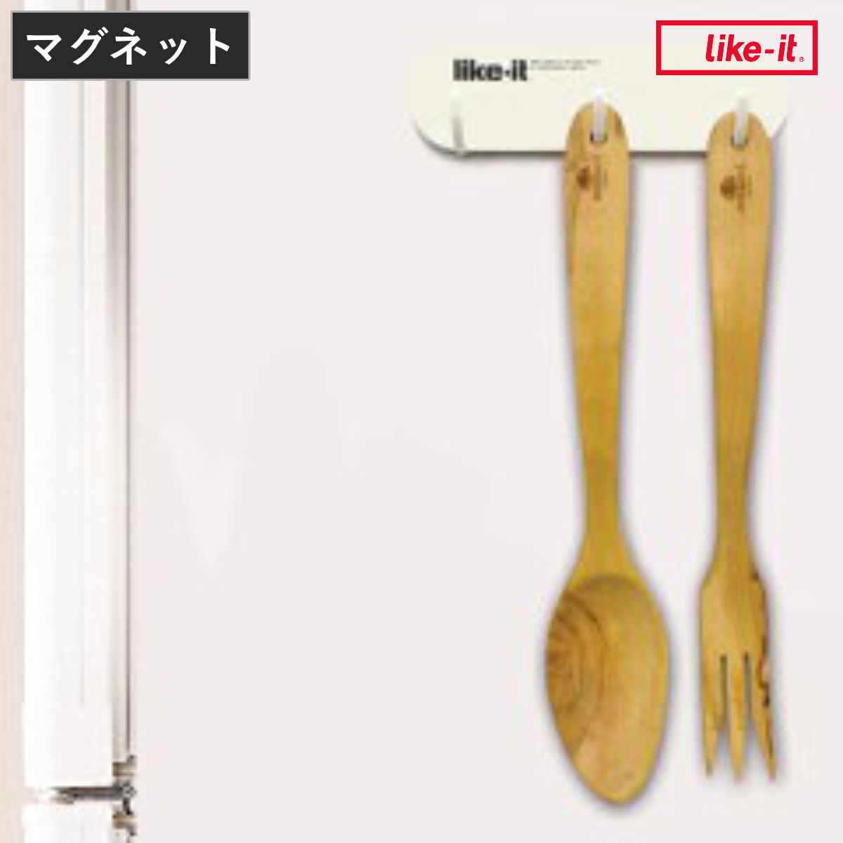 マグネットフック マグネット3連フック Mag-On キッチンフック 磁石 幅16.5×奥行3.1×高さ4.5cm （ キッチンツール 収納 吊り下げ 小物掛け 壁掛け 冷蔵庫横 フック 鍵フック 小物収納 キッチン収納 ）