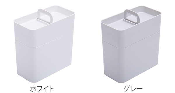 dショッピング |メイクボックス Like-it 持ち運び ライクイット 鏡付き 軽量 （ コスメケース スリム コンパクト 化粧品 収納  コスメボックス 小物入れ ふた付き 取っ手 救急箱 裁縫箱 ホワイト グレー バニティケース 化粧 メイク ） 【 ホワイト 】 | カテゴリ：収納  ...