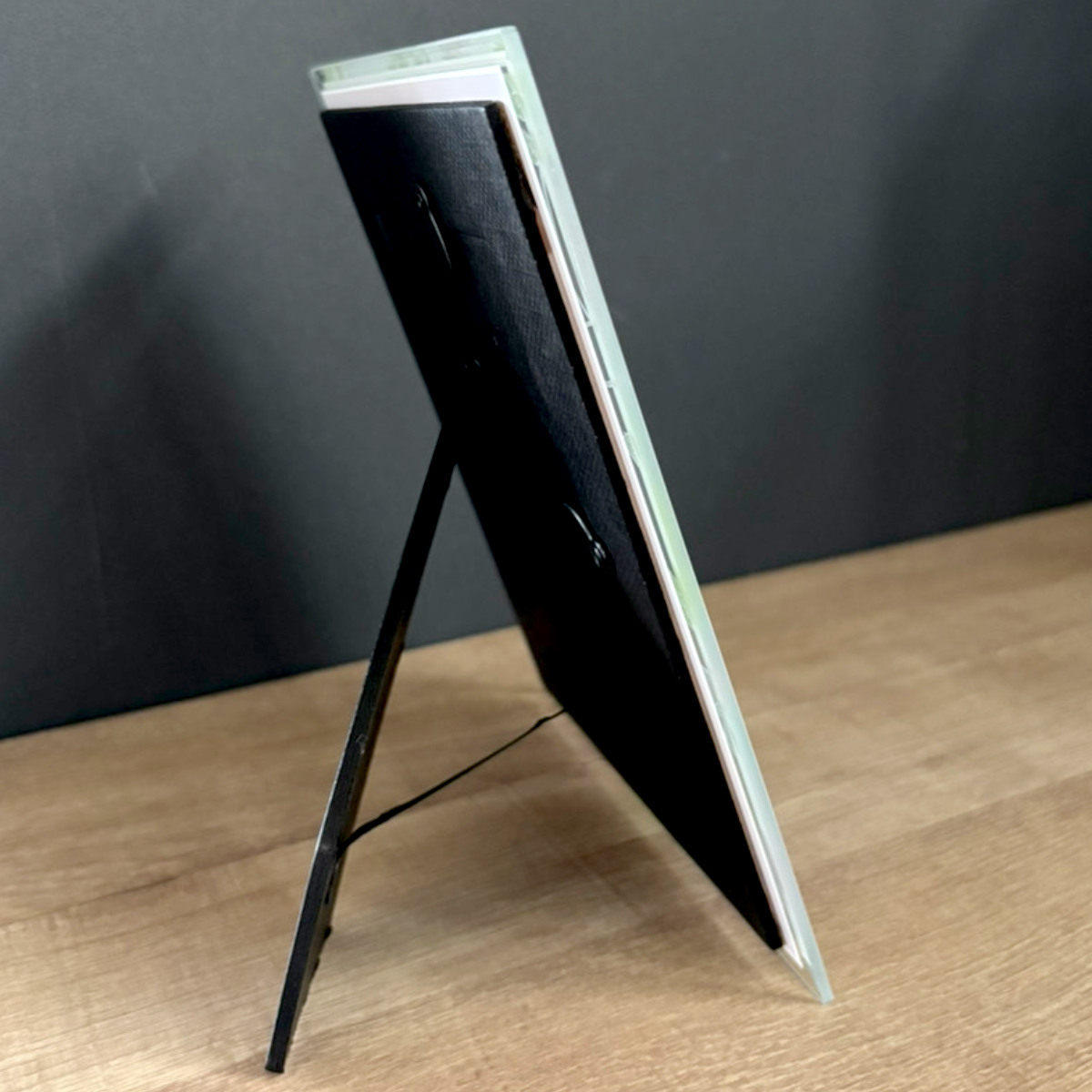 フォトフレーム FGデザイン L判 ボタニカル ガラス ( フォトスタンド 写真立て 写真たて 写真入れ フォト フレーム スタンド 縦横 水彩画 フラワー l判 写真フレーム アートフレーム 卓上 おしゃれ かわいい プレゼント お祝い ) 【ネイチャーイエロー】 ネイチャーイエロー