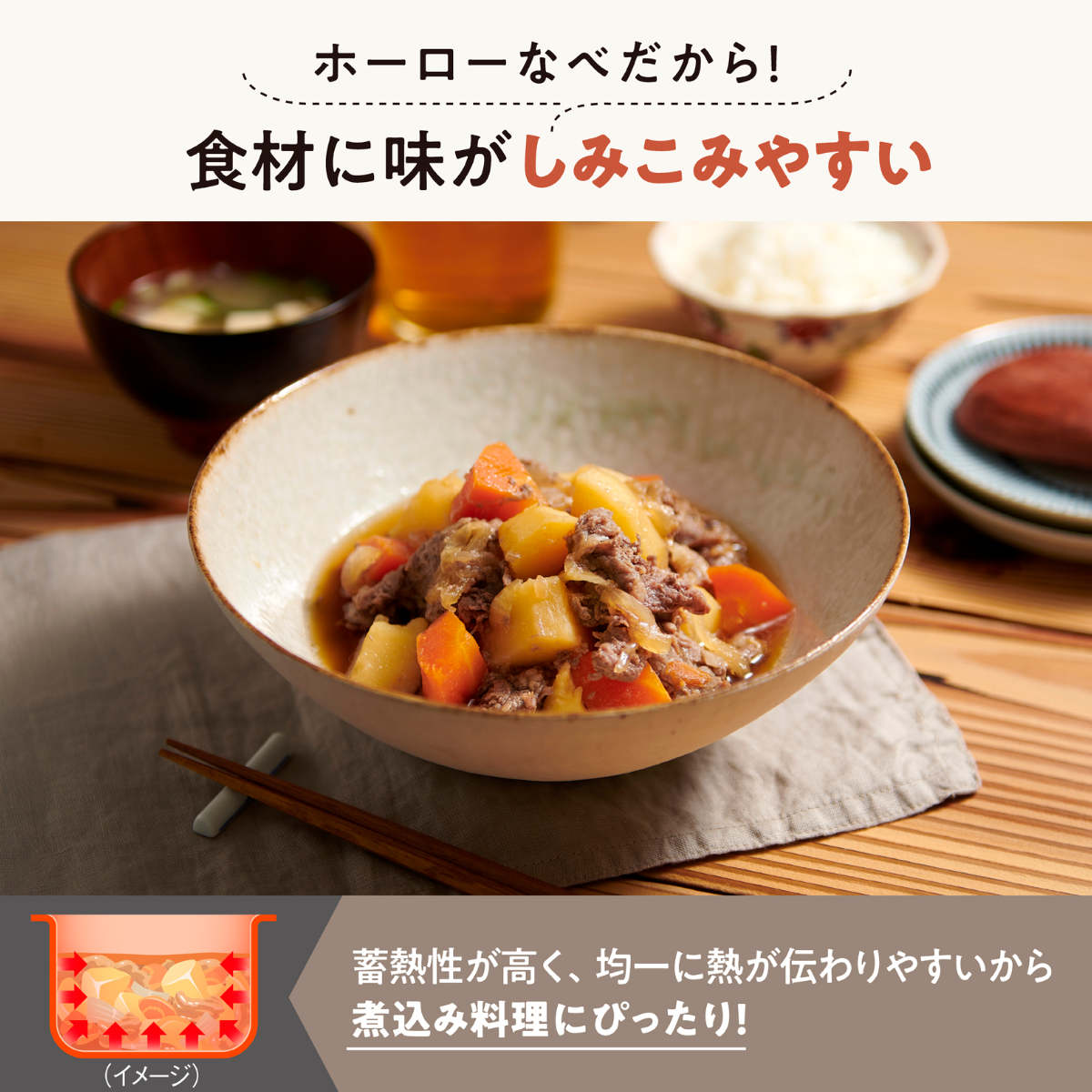 象印 自動調理鍋 ホーロー電気調理鍋 ( ZOJIRUSHI 象印マホービン 電気鍋 自動調理器 お手入れカンタン 電気なべ 2.3L 電気 鍋 炊飯器 煮込み カレー パック調理 ホワイト シンプル 調理家電 キッチン家電 多機能 )