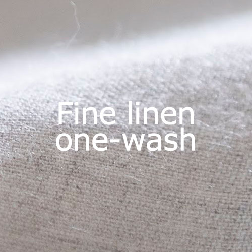 ファインリネン one-wash