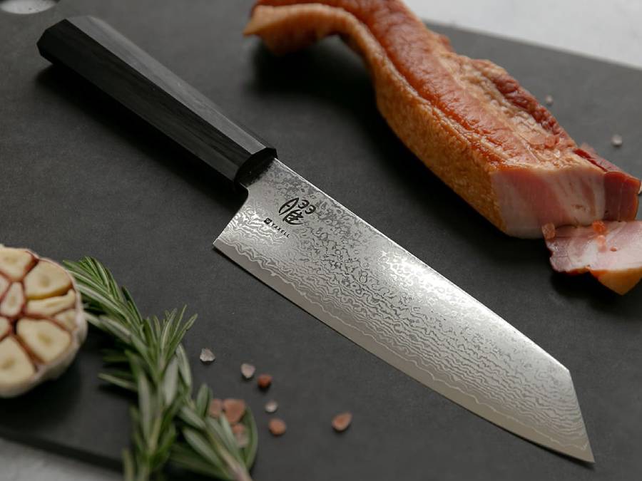 三徳包丁 17cm 曜 たくみ ダマスカス 日本製