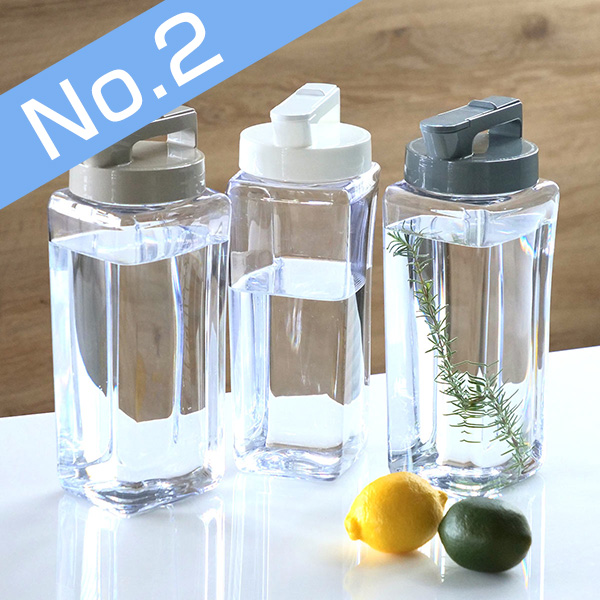 ピッチャー 冷水筒 2.1L 耐熱 横置き プラスチック K-1280