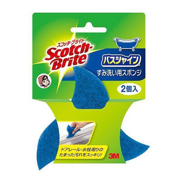 返品交換不可】 3M スコッチブライト お風呂用 排水口 クリーナー スポンジ 使い捨て お風呂 掃除 ぬめり取り 1パック 8枚入 278円  bluedale.com.au