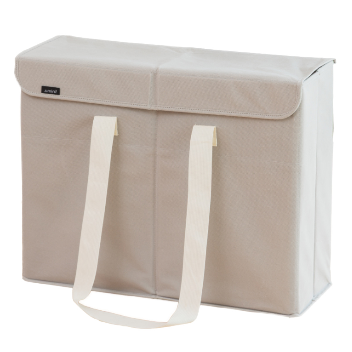 収納ボックス Snimu ハンガー収納 洗濯用品 洗濯用具収納 ( ハンガー入れ スリム 洗濯用具 持ち運び 洗濯ハンガー 収納 ピンチ ハンガー 洗濯ばさみ 隙間収納 フタ付き 洗濯 ランドリー 角ハンガー )