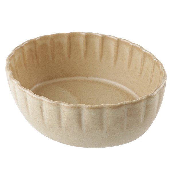 ボウル 14cm 輪花皿 花皿 花シリーズ 洋食器 陶器 日本製 ( 食洗機対応 電子レンジ対応 中鉢 サラダボウル 丸 輪花 花型 深皿 煮物鉢 デザートボウル 取り皿 副菜 おしゃれ かわいい 花びら 和モダン ) 【こむぎ】 こむぎ