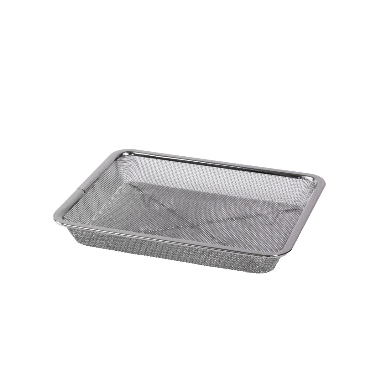 工房アイザワ ザル 角ザル 足付 21枚取 ( キッチン ざる 角ざる 足付き 料理 調理 水切り 18-8ステンレス 湯切り 下ごしらえ ステンレスザル 角型ザル 長方形 使いやすい 丈夫 アイザワ )