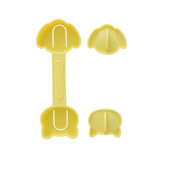 おにぎり押し型 わんにゃんmini×2おにぎりセット おにぎり抜型 ( おにぎり型 いぬ ねこ キャラ弁 お弁当グッズ ひと口サイズ デコ弁 時短料理 海苔パンチ ねこ型 いぬ型 20g 海苔型 海苔パーツ ちいさいお握り 一口サイズ 簡単 )