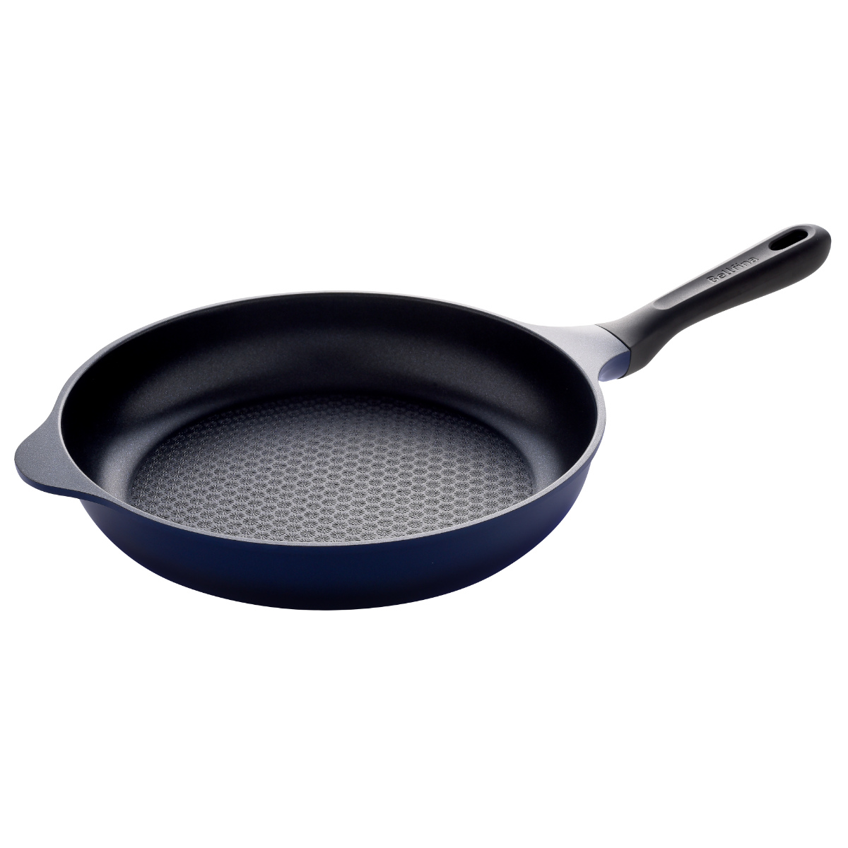 フライパン 28cm ガス火専用 ベルフィーナライト プレミアム 軽量 ( ガス火対応 炒め鍋 コーティング 軽い ふっ素加工 アルミフライパン 28センチ 浅型 いため鍋 アルミ製 エンボス加工 こびりつきにくい フッ素加工 )