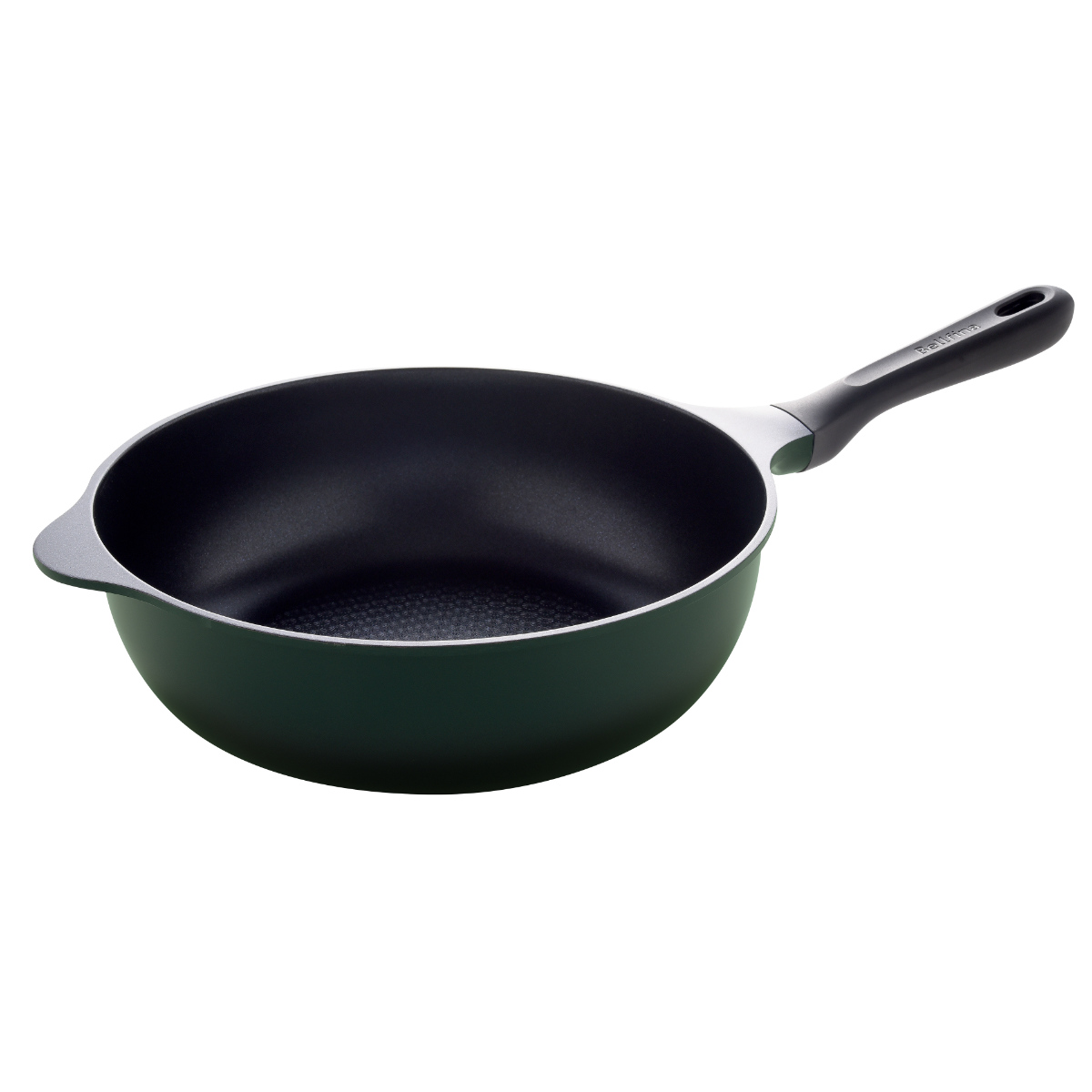 フライパン 28cm 深型 IH対応 スーパーベルフィーナ プレミアム ( ガス火対応 炒め鍋 コーティング 軽い 深型フライパン アルミフライパン 28センチ いため鍋 アルミ製 エンボス加工 軽量 こびりつきにくい 焦げ付きにくい )