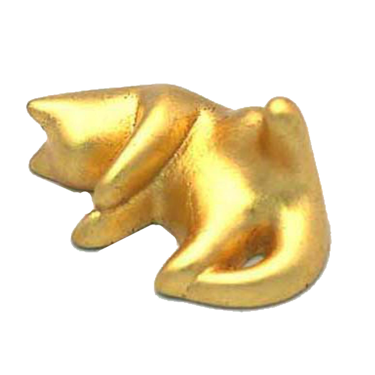 箸置き 金箔 ネコ ( 陶器 お箸 箸 置き お箸置き 箸おき ねこ 猫 かわいい おしゃれ 日本製 ) 【ごろん】 ごろん