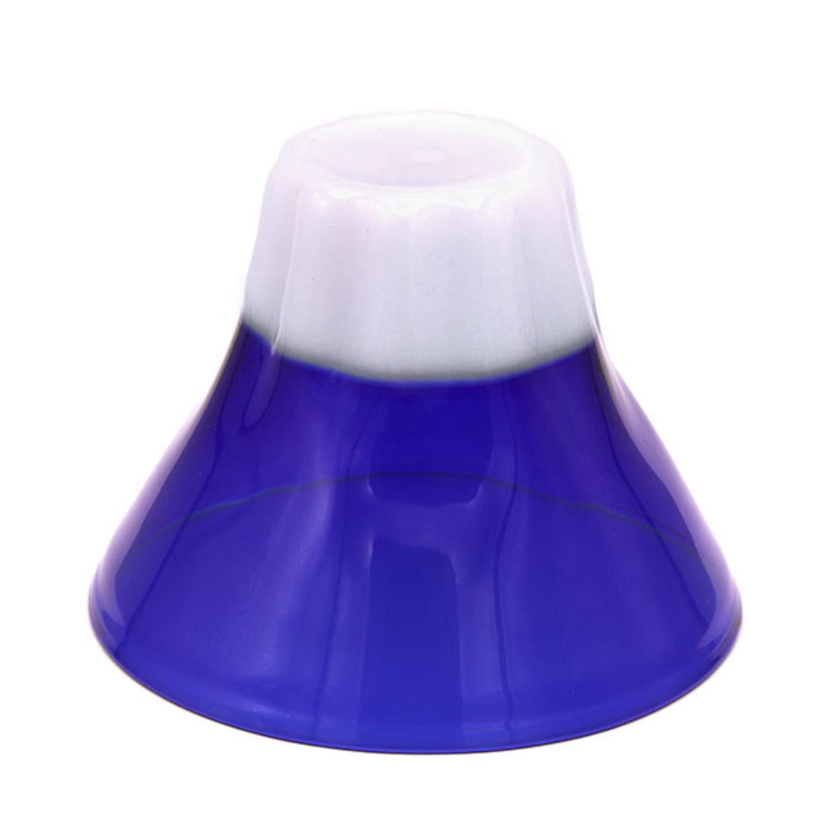 富士 杯 240ml ( ガラス 電子レンジ対応 食洗機対応 盃 酒器 酒 お酒 コップ おしゃれ かわいい 富士山 ) 【瑠璃】 瑠璃