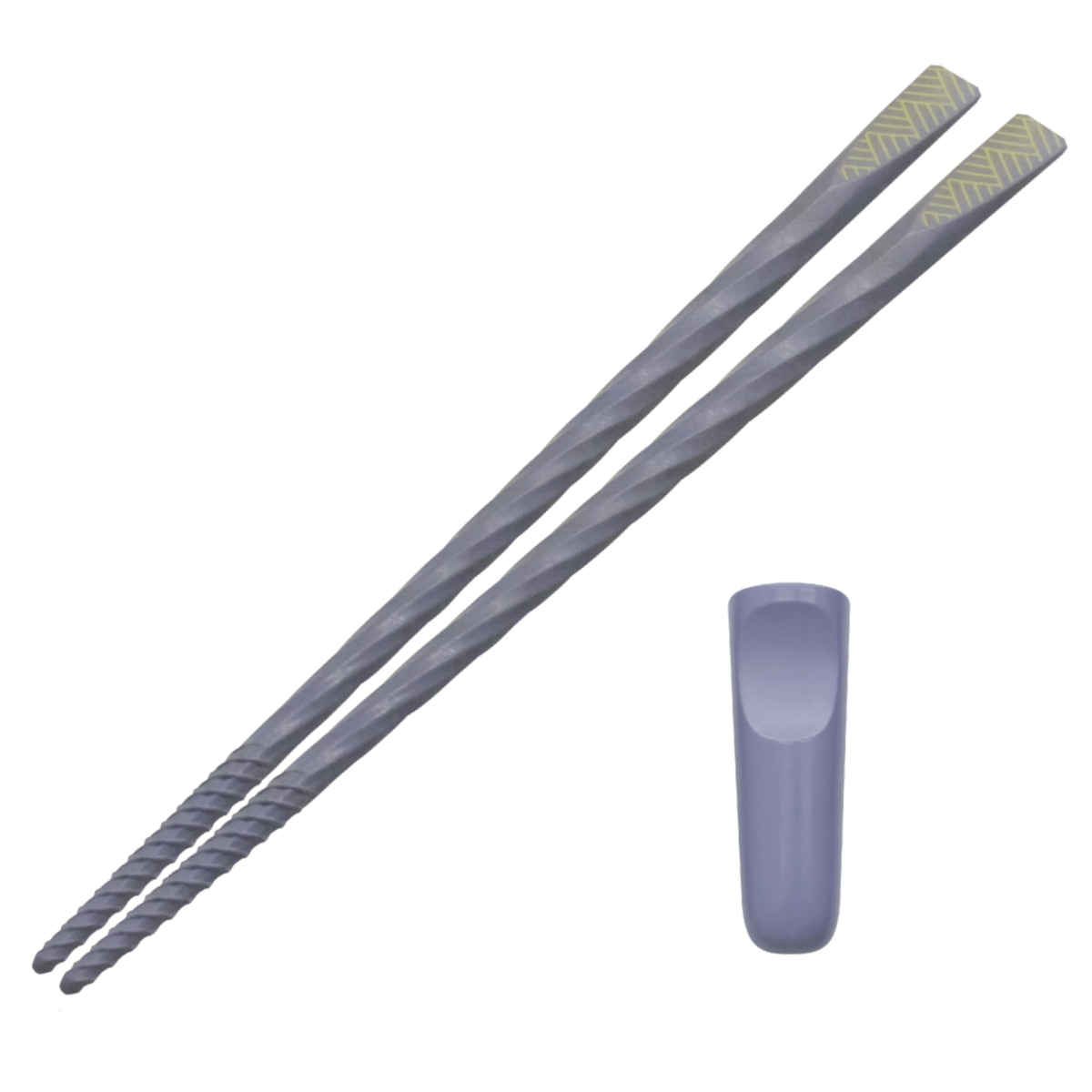 箸 すべらせん箸 雅 ( お箸 箸ケース付き 21cm 滑りにくい すべりにくい おしゃれ シンプル 和モダン ) 【京藤】 京藤