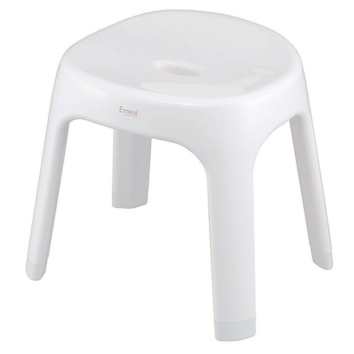 風呂椅子 座面高さ30cm Emeal エミール 日本製 ( 風呂 椅子 風呂いす お風呂 腰かけ イス 座面高30 入浴 抗菌 Ag抗菌加工 滑り止め バスチェア バスグッズ ブルー グレー ホワイト おしゃれ ) 【ホワイト】 ホワイト