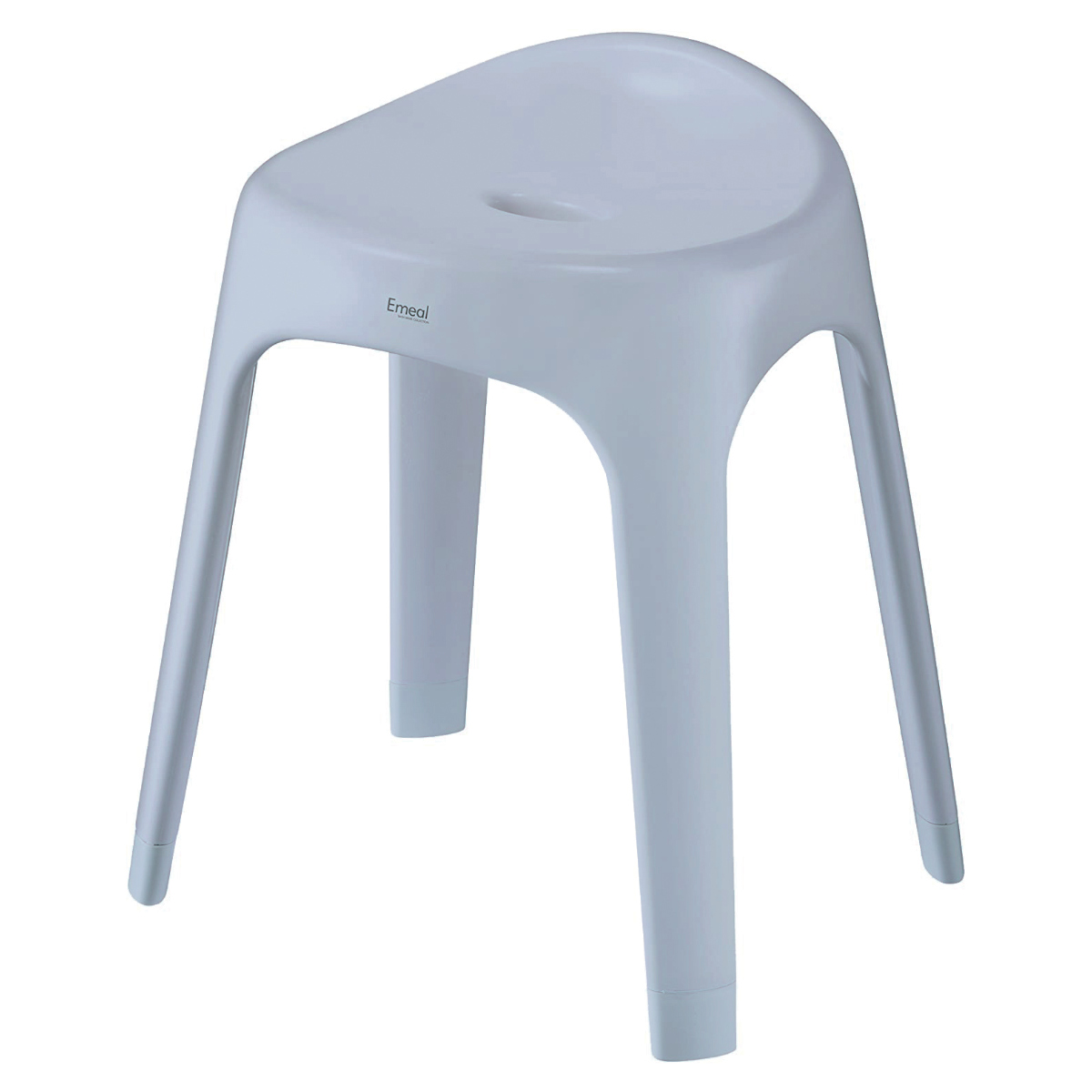風呂椅子 座面高さ40cm Emeal エミール 日本製 ( 風呂 椅子 風呂いす お風呂 腰かけ イス 座面高40 入浴 抗菌 Ag抗菌加工 滑り止め バスチェア バスグッズ ブルー グレー ホワイト おしゃれ ) 【ブルー】 ブルー
