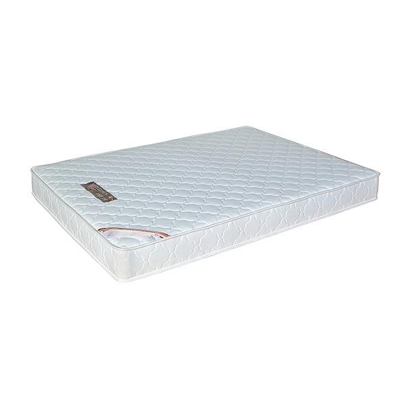 マットレス ダブル ポケットコイル ベッドマットレス （ マット ベッド ベッドマット 持ち運び 硬め かため ポケット コイル ダブルベッド ベッド用品 ホワイト 白 色 ）