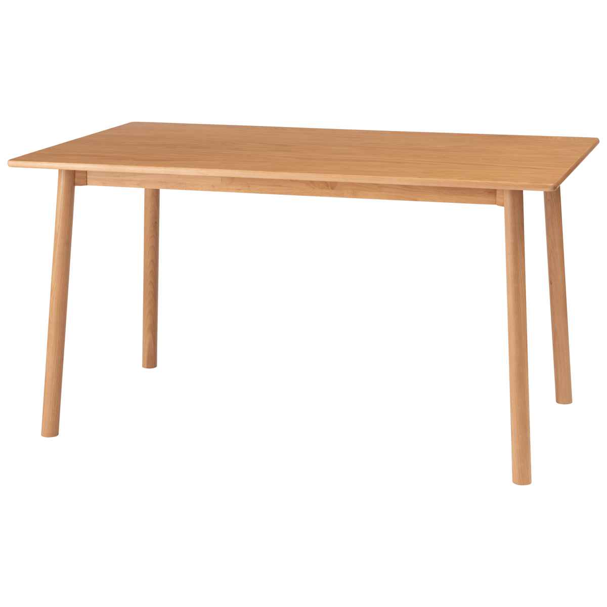 ダイニングテーブル 幅135cm ヒソップ form ( テーブル 食卓テーブル 長方形 机 木製 天然木 薄型天板 ダイニング 食卓 リビングテーブル 作業台 木製テーブル ウッドテーブル 奥行80cm コンパクト ) 【ナチュラル】 ナチュラル