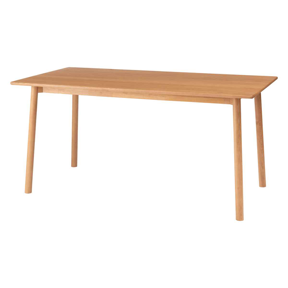 ダイニングテーブル 幅150cm ヒソップ form ( テーブル 食卓テーブル 長方形 机 木製 天然木 薄型天板 ダイニング 食卓 リビングテーブル 作業台 木製テーブル ウッドテーブル 奥行85cm ) 【ナチュラル】 ナチュラル