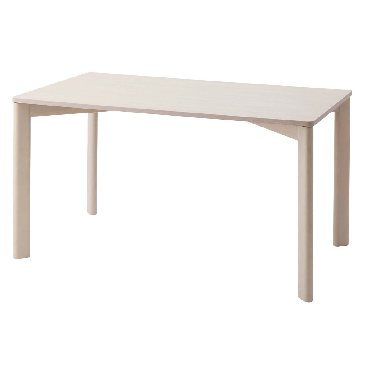 ダイニングテーブル 幅135cm 木製 天然木 ( テーブル 食卓テーブル 2人用 4人用 机 バーチ 長方形 奥行80cm 食卓机 ダイニング 食卓 リビング 木製テーブル )