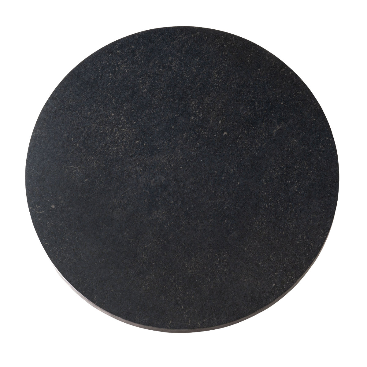 form 天板のみ 直径80cm 円形 大理石調 パルマ ( ローテーブル テーブル セラミック 専用天板 丸 リビングテーブル センターテーブル セラミックテーブル 天板 キズ 熱 強い 丸テーブル ) 【ブラック】 ブラック