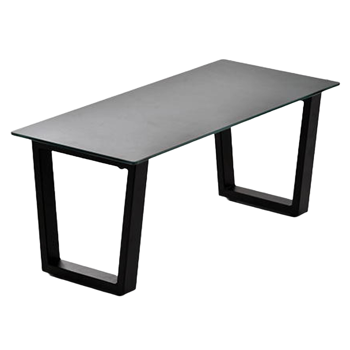 センターテーブル 幅90cm セラミック天板 CERABILL ( テーブル リビング ローテーブル 長方形 強化ガラス セラミック リビングテーブル 熱に強い 傷に強い コーヒーテーブル おしゃれ 作業台 ワークスペース ) 【ダークグレー】 ダークグレー