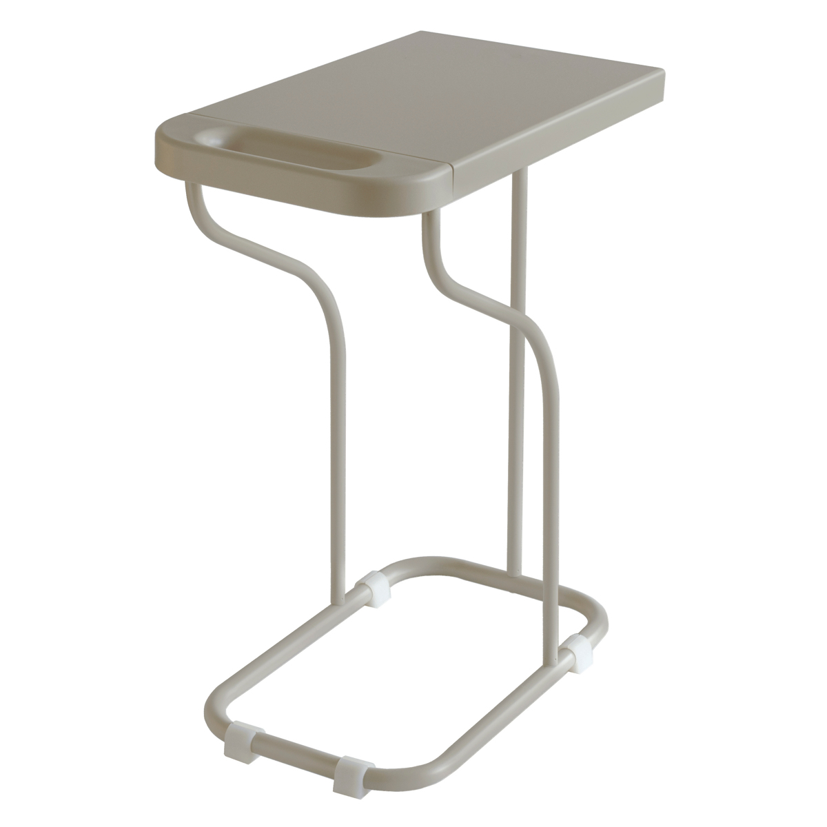 ゴミ箱 45L 幅26cm リサイクルスタンド ( ごみ箱 45リットル スライド ふた付き レジ袋スタンド 分別 スリム ゴミ袋スタンド ダストボックス 取っ手付きゴミ袋 ゴミ袋 スタンド ) 【グレージュ】 グレージュ