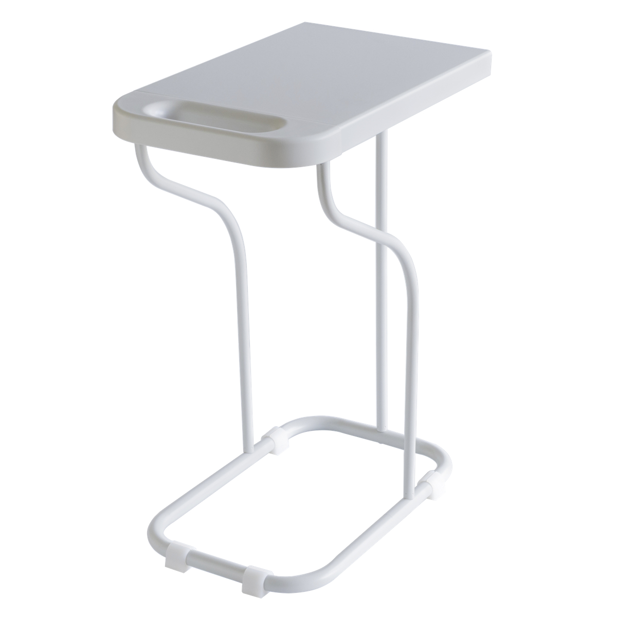 ゴミ箱 45L 幅26cm リサイクルスタンド ( ごみ箱 45リットル スライド ふた付き レジ袋スタンド 分別 スリム ゴミ袋スタンド ダストボックス 取っ手付きゴミ袋 ゴミ袋 スタンド ) 【ライトグレー】 ライトグレー