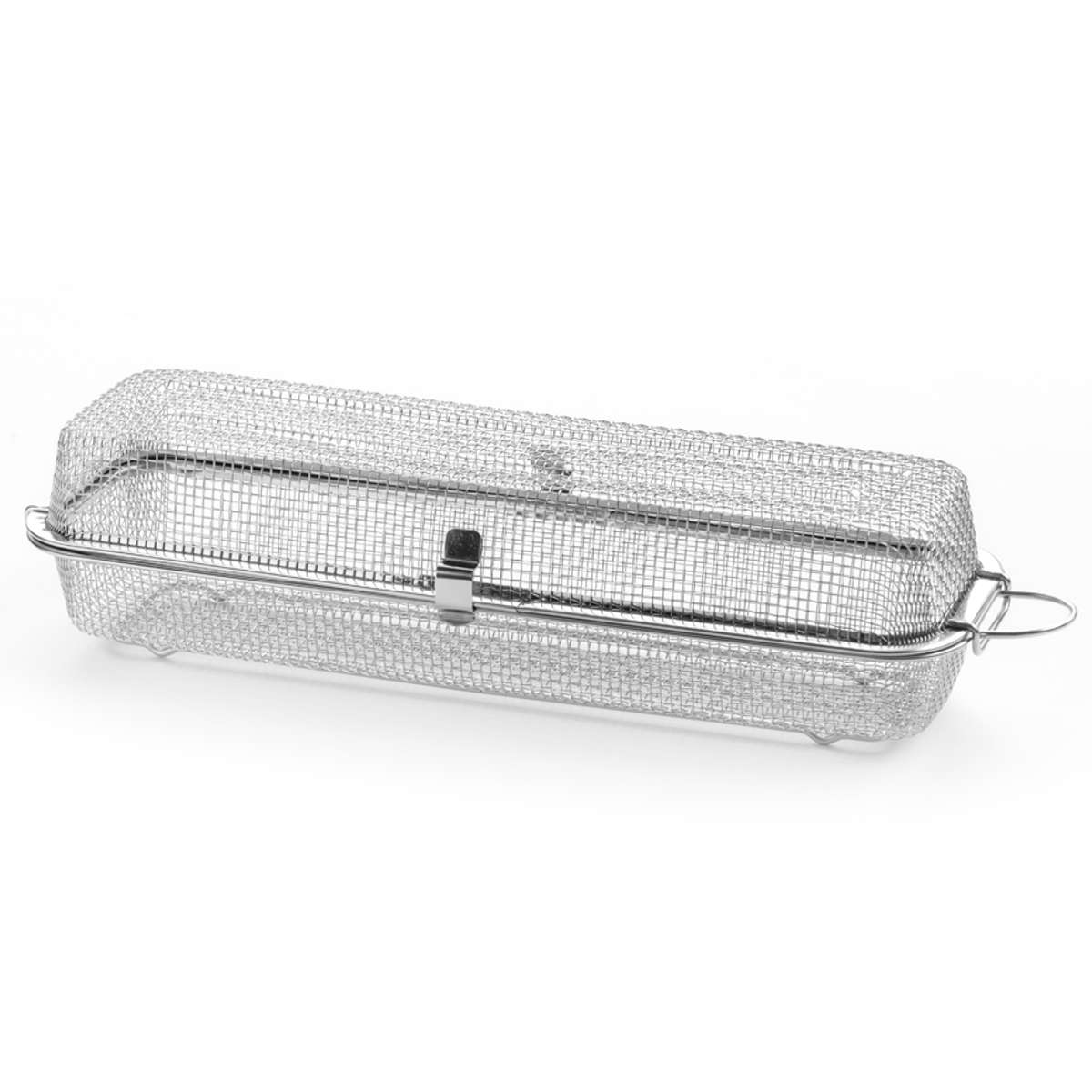 ビーワーススタイル すっきり暮らす 食洗機カゴ ロングタイプ ( 食洗機 かご 水切り 食洗機用小物カゴ 日本製 オールステンレス メッシュかご 小物洗い お弁当用品 カトラリー 水筒パッキン ピック シリコンカップ バラン ざる )