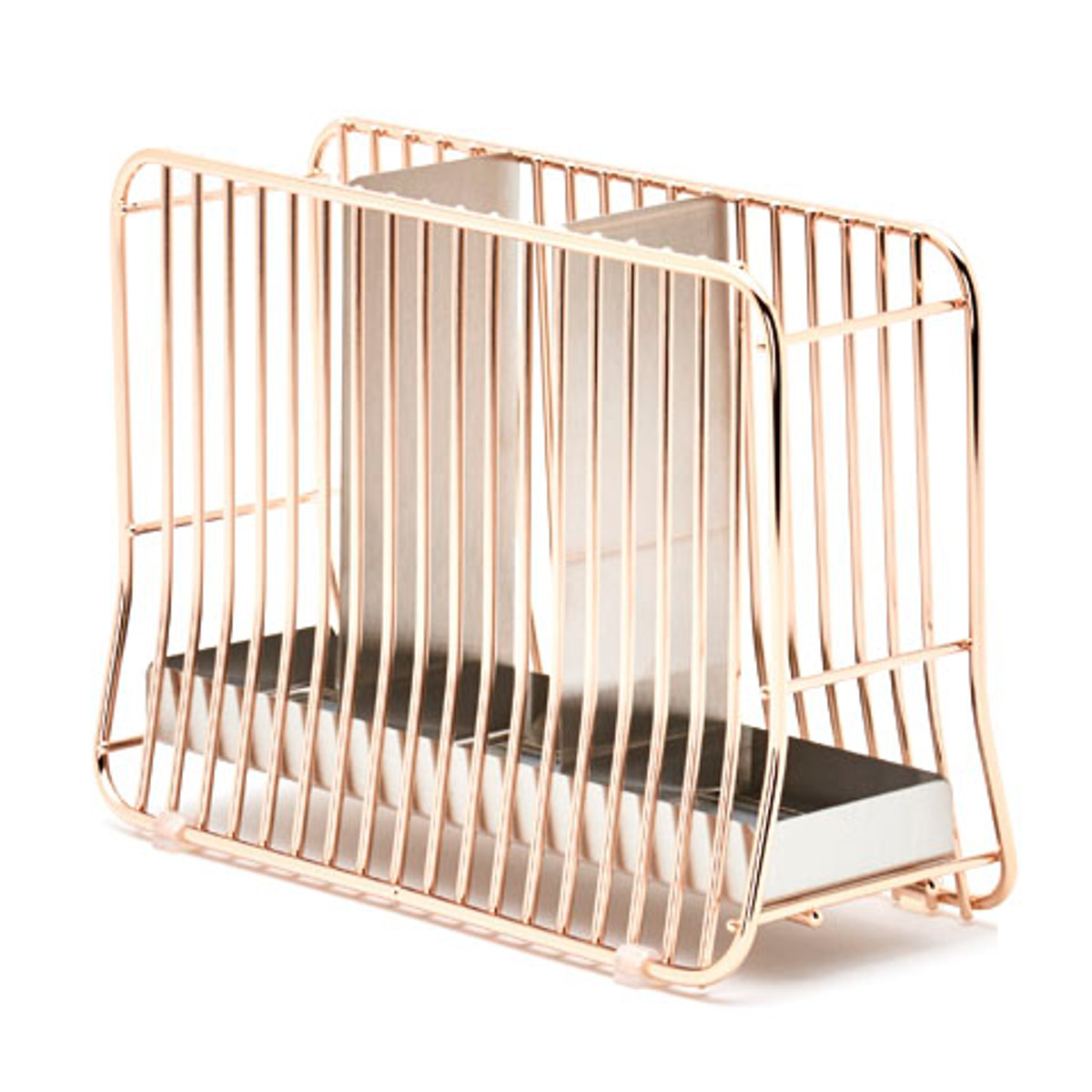 キッチン ツールスタンド L hanauta ハナウタ ローズゴールド ( キッチンツールスタンド カトラリースタンド ステンレス 収納 日本製 キッチンツール立て ラック 立てる キッチンツールホルダー サビにくい )