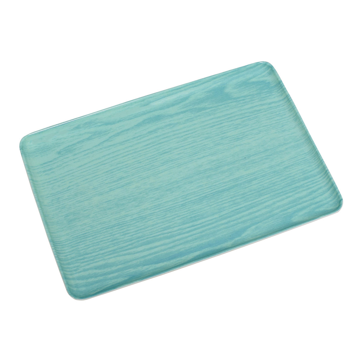 トレー HonuHonu 布張り 30cm トレイ ( 日本製 木目調 キッチントレー キッチン おしゃれ かわいい 角型 角 四角 ランチョンマット アクセサリートレー アクセサリートレイ シンプル ) 【グリーン】 グリーン