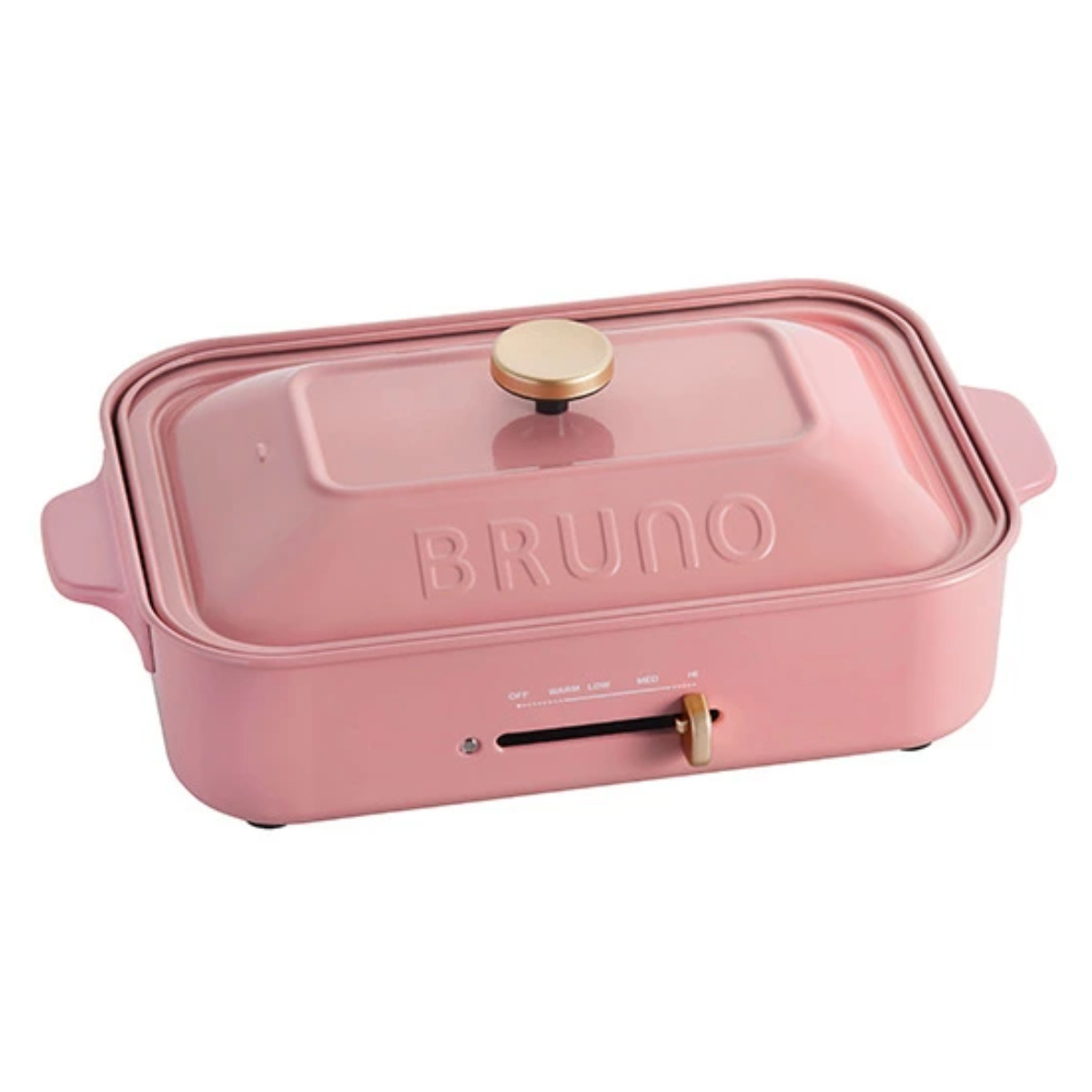 dショッピング BRUNO コンパクトホットプレート 限定カラー たこ焼きプレート付き 蓋付き （ ブルーノ 数量限定 ホットプレート
