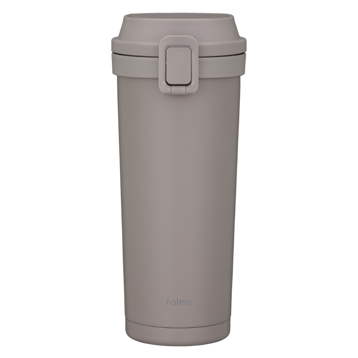 水筒 550ml holms ワンタッチタンブラー 550 ( ワンタッチ 直飲み 保温 保冷 食洗機対応 マグ ステンレスボトル 食洗機OK 直のみ ワンプッシュ マイボトル マグボトル ステンレス製 ダイレクトボトル ) 【ダークグレー】 ダークグレー