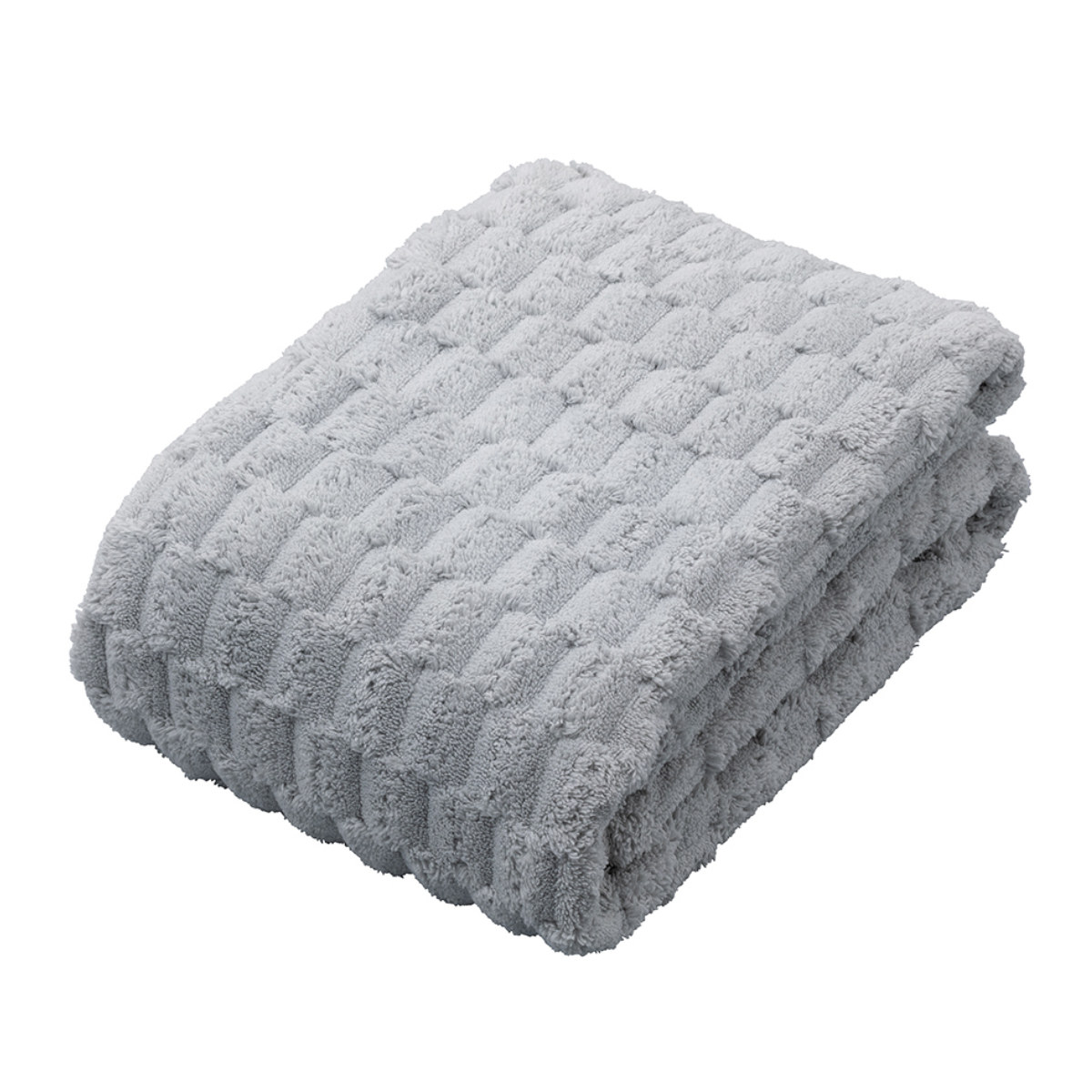 バスタオル カラリポコ ( タオル マイクロファイバー 湯上りタオル 吸水 速乾 やわらか 無地 デイリータオル 浴用タオル 60×120cm タオルケット ふんわり 日常使い 新生活 おしゃれ ギフト ) 【グレー】 グレー