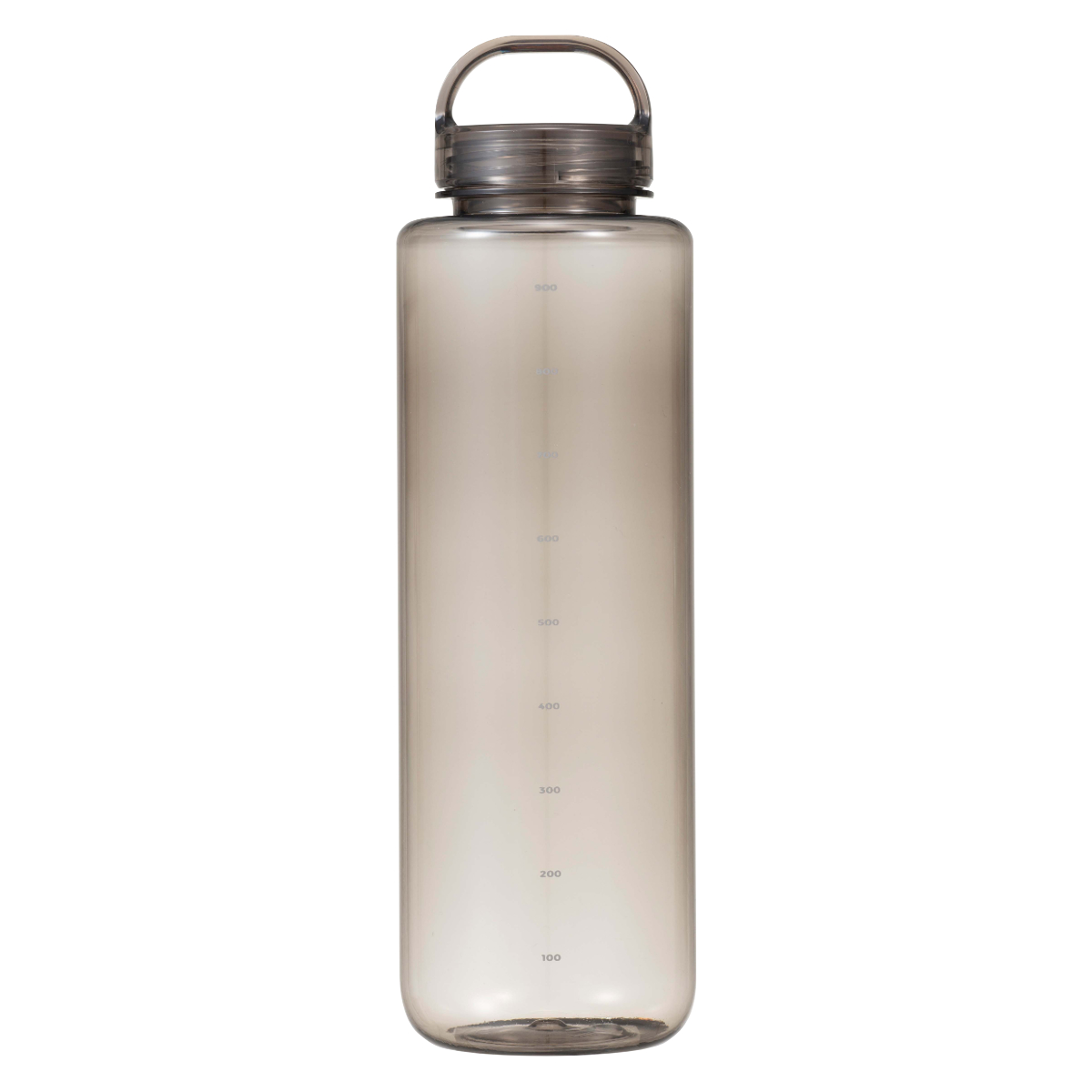 水筒 1L ウォーターボトル mlte EDGE Bottle 1000 ( ボトル 食洗機対応 直飲み クリアボトル おしゃれ 食洗機OK 直のみ タンブラー マイボトル 軽い 持ち運び 持ち手付き クリア 透明 大人 ) 【ブラウン】 ブラウン