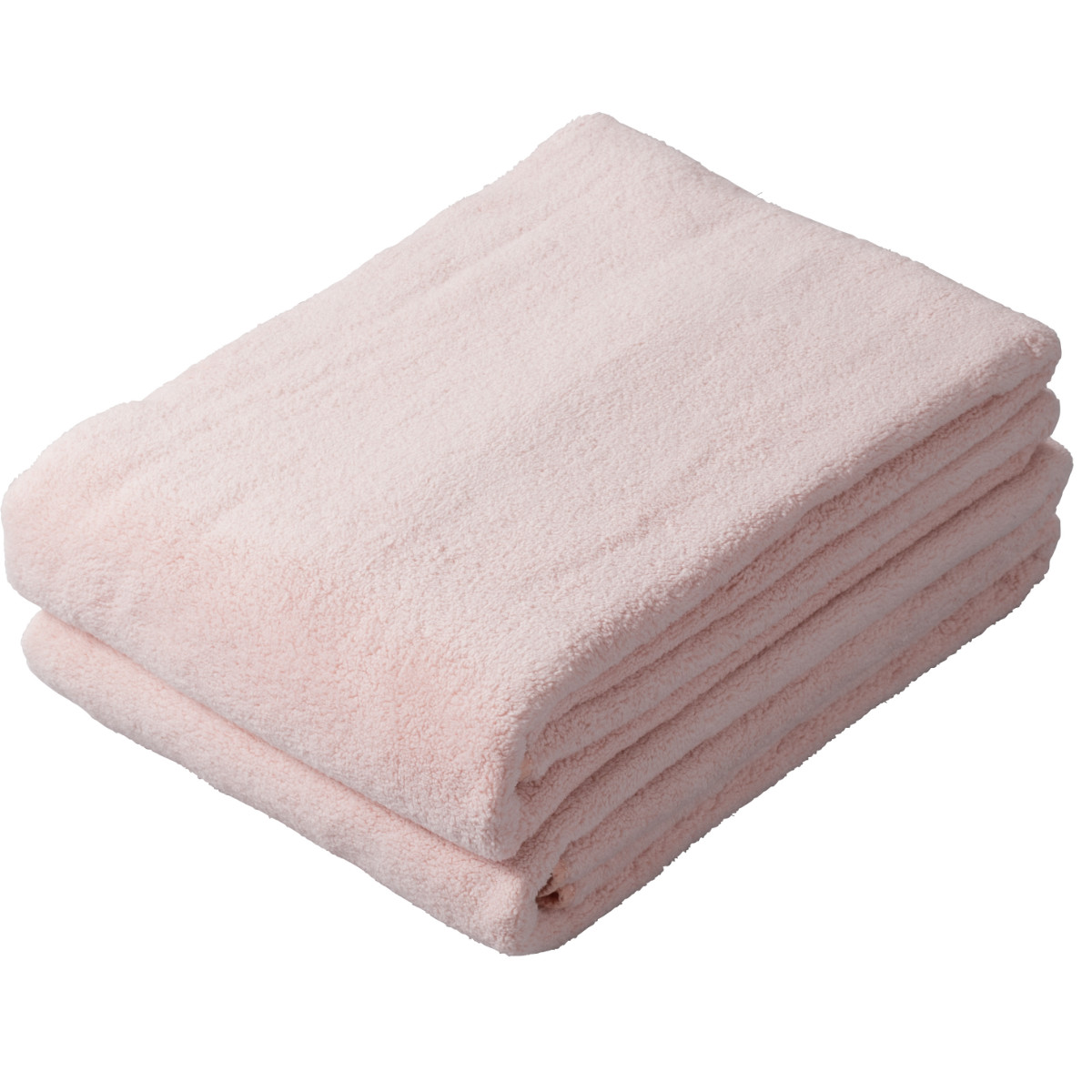 ヘアドライタオル カラリコス 2枚組 ( タオル 2枚セット まとめ買い 吸水 速乾 やわらか 無地 ヘアタオル ループ付き タオルセット 40×100cm 髪 乾かす 髪の毛 ふんわり 日常使い 新生活 シンプル ギフト ) 【ピンク】 ピンク