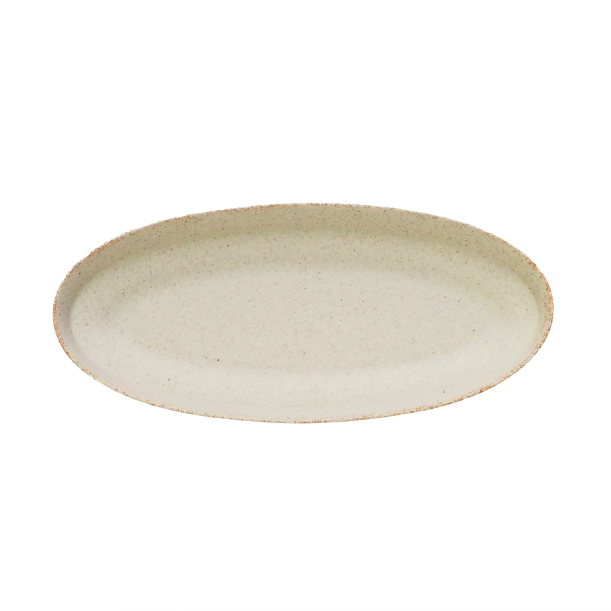 皿 Bread&Rice 盛りやすい器 長皿 M ( 24.7cm 電子レンジ対応 食洗機対応 美濃焼 日本製 オーバル プレート お皿 食器 おしゃれ シンプル かわいい 北欧 北欧風 ) 【ホワイト】 ホワイト