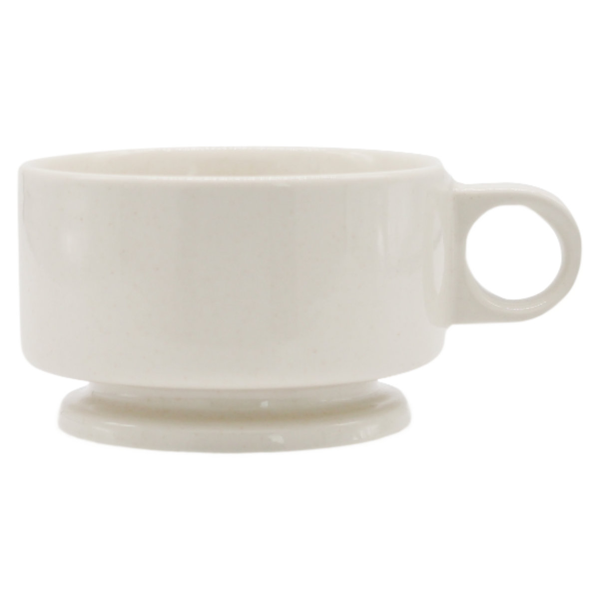 スープマグ 260ml Smith footed soupmug ( 電子レンジ対応 食洗機対応 日本製 マグ マグカップ 器 ボウル 鉢 コップ おしゃれ かわいい シンプル レトロ ) 【バニラ】 バニラ