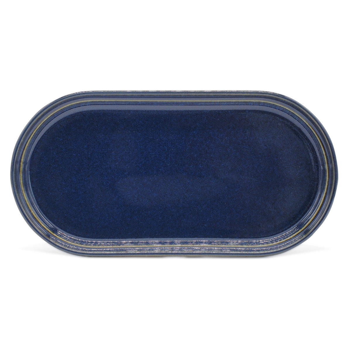 プレート Smith oval plate ( 25.5cm 電子レンジ対応 食洗機対応 日本製 磁器 オーバル 皿 お皿 食器 おしゃれ かわいい シンプル レトロ クラシック カフェ風 ) 【ネイビー】 ネイビー