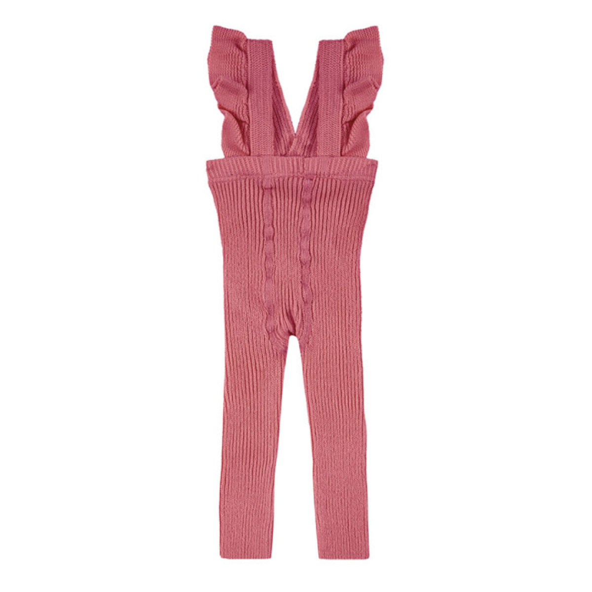 レギンス condor 子供 71~94cm フリル付き ウォームコットンレギンス カラー2 ( コンドル ベビーレギンス キッズレギンス ベビー キッズ 丈夫 フリル リブ 子供用レギンス 厚手 無地 スペイン製 出産祝い ) 【カーマイン 2】 カーマイン 2