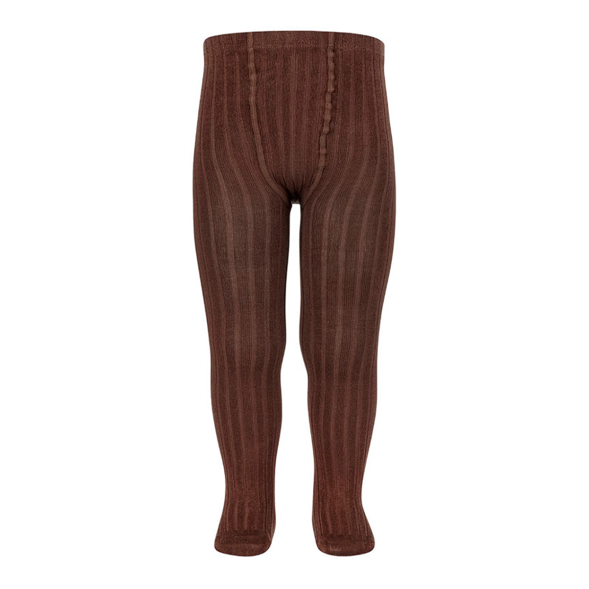 タイツ condor コンドル 子供 ベーシック リブタイツ 71~94cm カラー2 ( カラータイツ ベビー用タイツ 子供用タイツ ベビー キッズ リブ 丈夫 スペイン製 子ども用タイツ 出産祝い おしゃれ ) 【カスターニャ 2】 カスターニャ 2