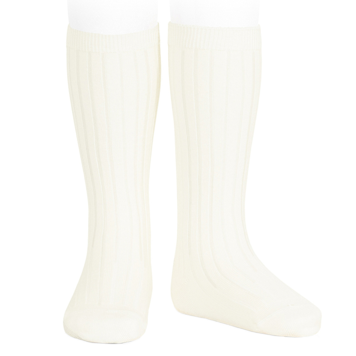 靴下 condor コンドル 14.5~24.5cm ベーシック リブ ニーハイソックス カラー1 ( ソックス 子ども用靴下 子供 くつ下 くつした キッズ ジュニア ハイソックス 丈夫 手触り 肌触り 滑らか スペイン製 おしゃれ ) 【カバ 6】 カバ 6
