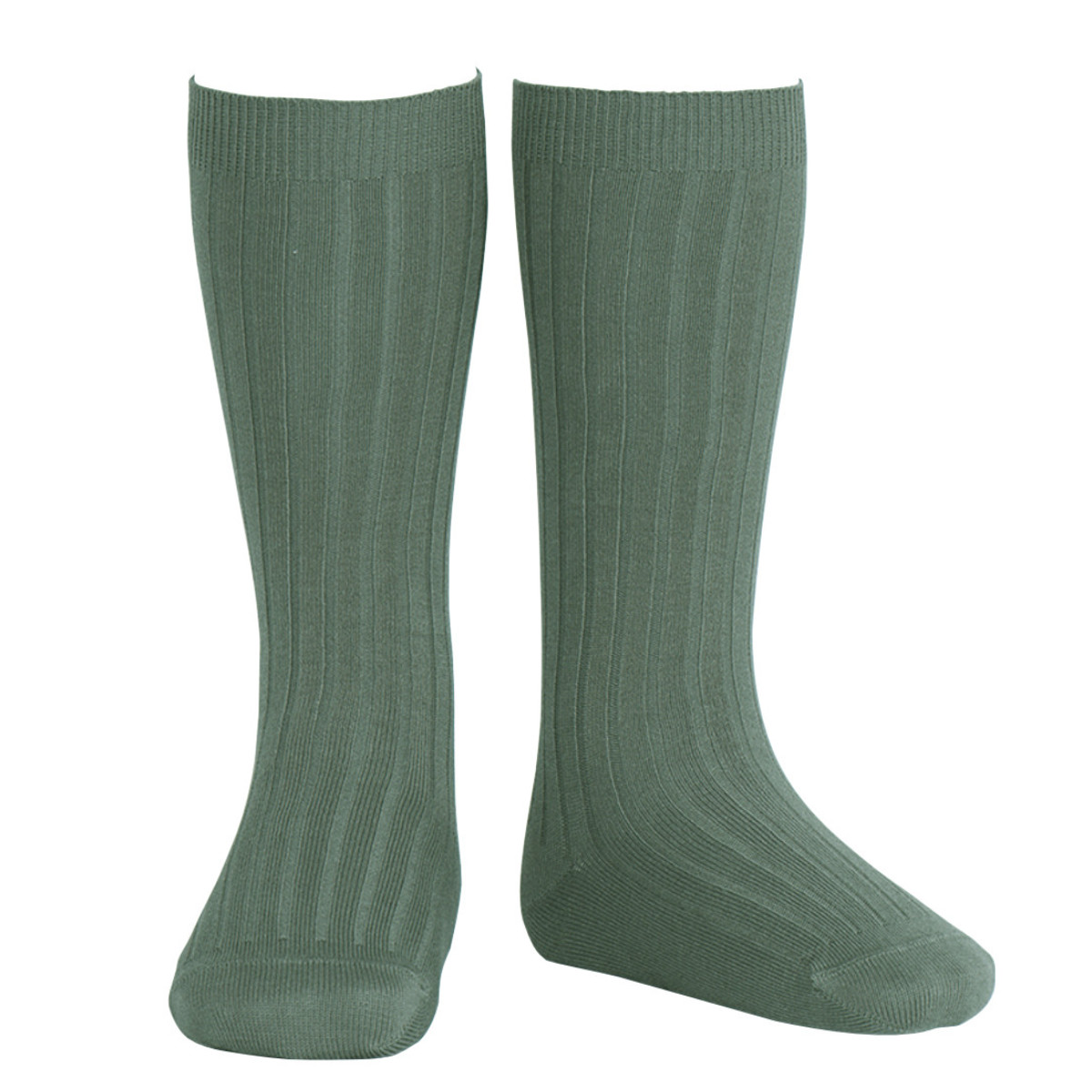 靴下 condor コンドル 14.5~24.5cm ベーシック リブ ニーハイソックス カラー1 ( ソックス 子ども用靴下 子供 くつ下 くつした キッズ ジュニア ハイソックス 丈夫 手触り 肌触り 滑らか スペイン製 おしゃれ ) 【リクエ2 6】 リクエ2 6