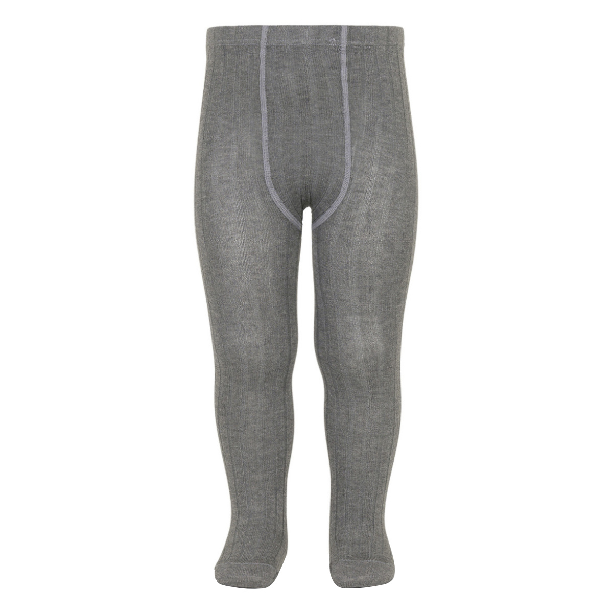 タイツ condor 子供 71~94cm ベーシック リブタイツ カラー1 ( コンドル カラータイツ 子供用タイツ ベーシックタイツ キッズ リブ 丈夫 厚手 スペイン製 子ども用タイツ 出産祝い おしゃれ ) 【グリスクラーロ 0】 グリスクラーロ 0