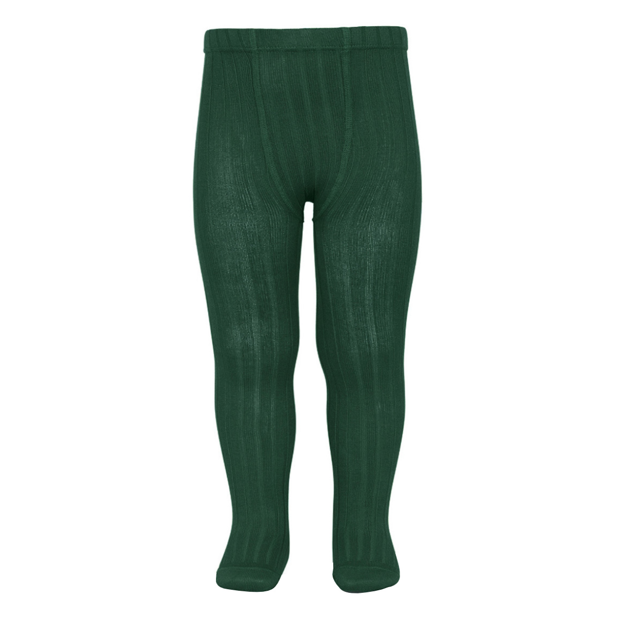 タイツ condor 子供 71~94cm ベーシック リブタイツ カラー1 ( コンドル カラータイツ 子供用タイツ ベーシックタイツ キッズ リブ 丈夫 厚手 スペイン製 子ども用タイツ 出産祝い おしゃれ ) 【ベルデボテジャ 0】 ベルデボテジャ 0