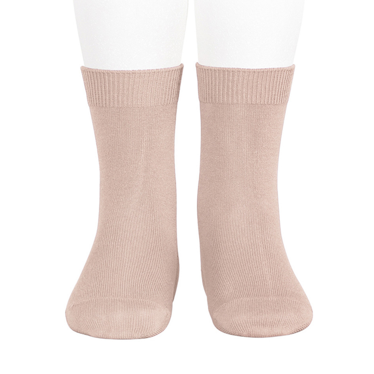 靴下 condor 子供 14.5~24.5cm プレーン ショートソックス カラー1 ( 子ども用靴下 キッズ ジュニア ソックス くつ下 くつした 丈夫 無地 スペイン製 キッズ用 おしゃれ ギフト ) 【ロサエンポルバード 4】 ロサエンポルバード 4