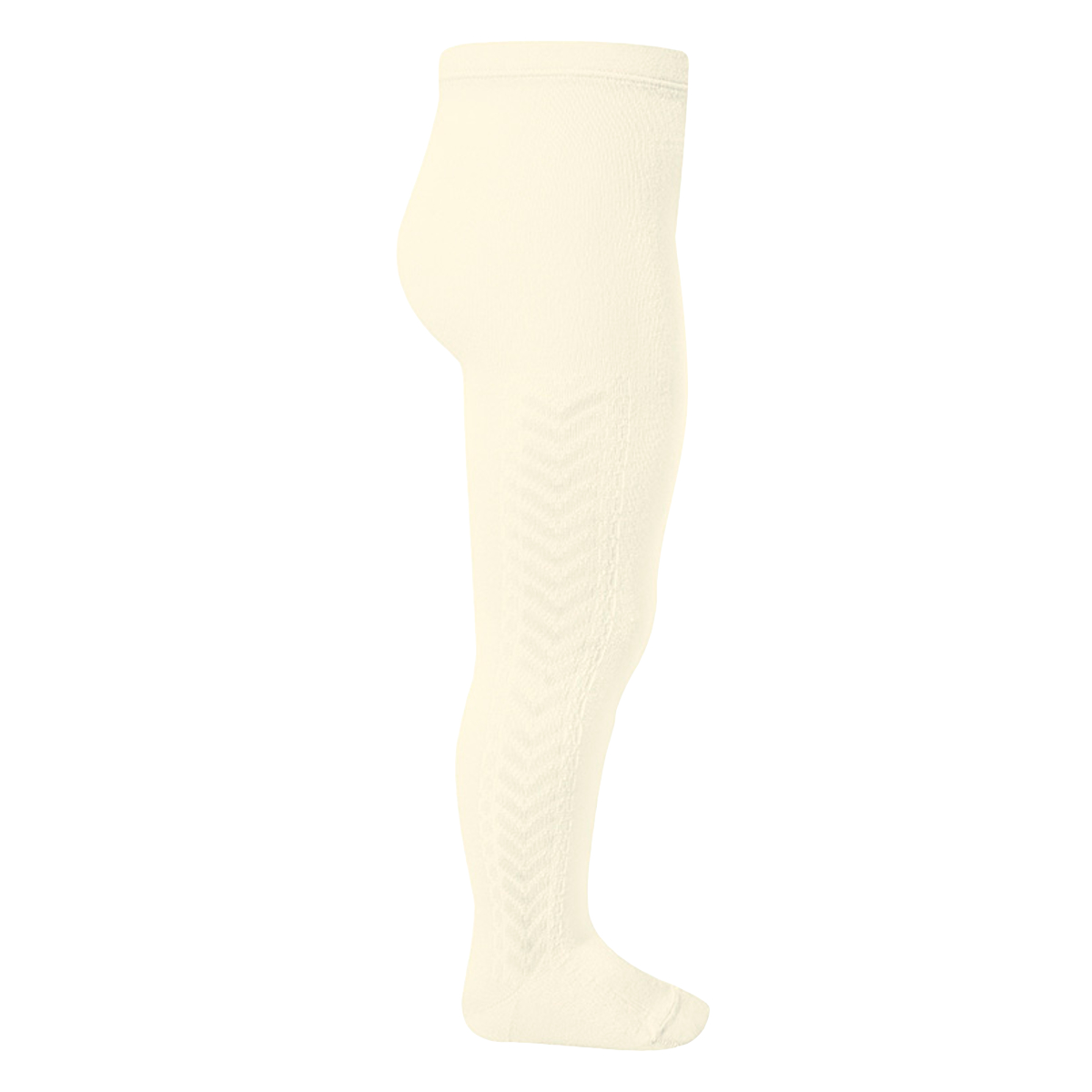 タイツ condor 子供 71~94cm サイド パターンドタイツ ( コンドル カラータイツ ベビータイツ 子供用タイツ ベビー キッズ 編みこみ 丈夫 子ども用タイツ 手触り 肌触り 滑らか おしゃれ ) 【カバ 2】 カバ 2