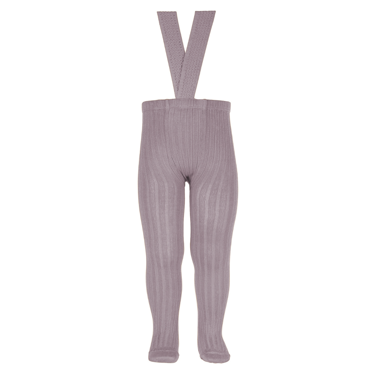 タイツ condor 子供 95~106cm サスペンダー付 リブタイツ ( コンドル キッズタイツ 子供用タイツ 子供用 キッズ サスペンダー リブ 厚手 肩ひも おしゃれ 無地 丈夫 スペイン製 ギフト ) 【マドレぺルラ】 マドレぺルラ