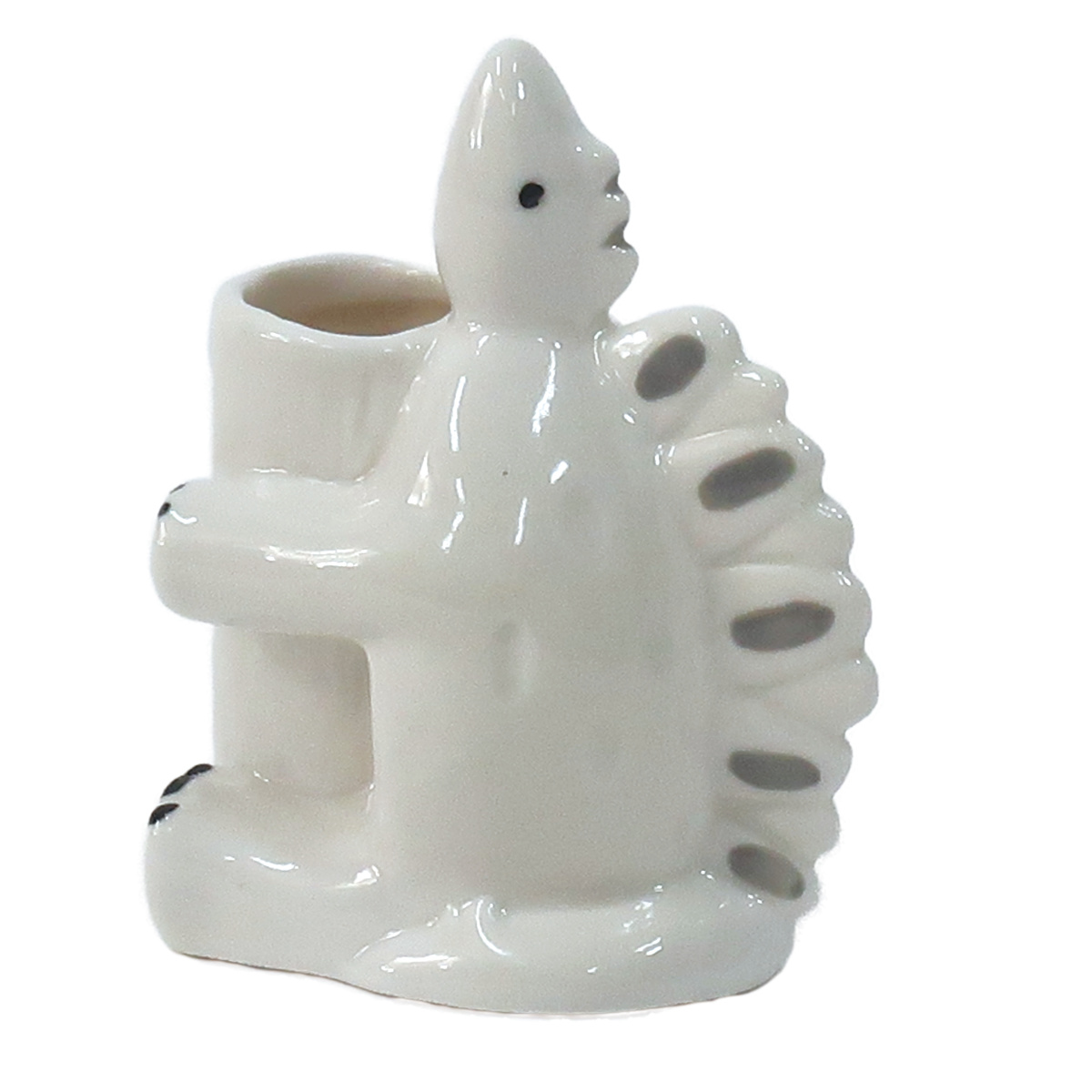 花瓶 シナリー モチーフフラワーベース 恐竜 ( 花ビン 花びん 花器 ベース フラワー 花 飾る 一輪挿し 手作り 花入れ ミニブーケ オブジェ フラワーベース 生花 おしゃれ インテリア ディスプレイ ) 【ステゴサウルス】 ステゴサウルス