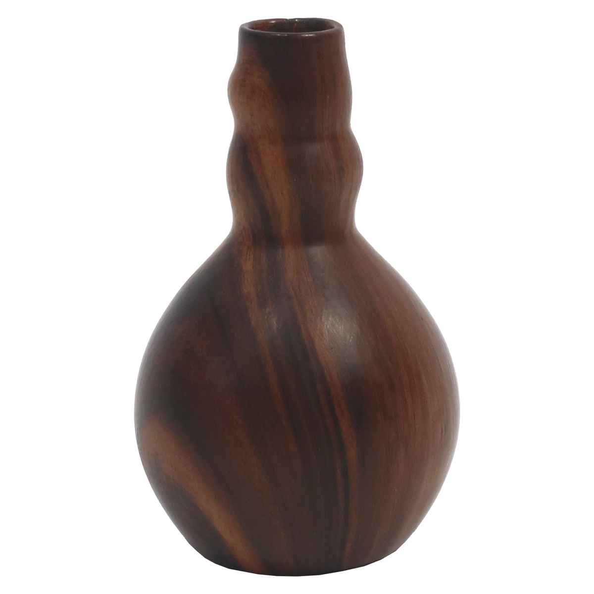 花瓶 シナリーグレインベース ノア ( 花ビン 花びん 花器 フラワーベース フラワー 花 飾る 花入れ 陶器製 陶器 木目調 おしゃれ 一輪挿し )