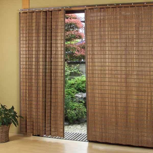 Dショッピング すだれカーテン 燻製竹 100 175cm スモークドバンブーカーテン ブラウン 竹すだれカーテン バンブーカーテン 間仕切り カーテン 簾 スダレ 日除け 目隠し 和風 アジアン カテゴリ カーテンの販売できる商品 リビングート